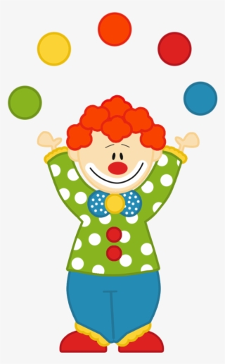 Circo - Palhaço Malabarista Png #143862