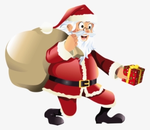 Sanya Clipart Transparent Background - Santa Claus Transparent Background #144488