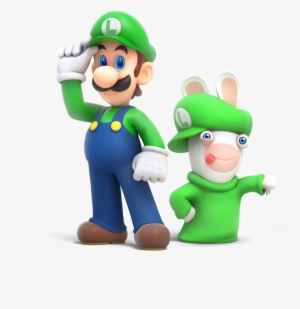 Luigi N Rabbid - Super Mario Odyssey Luigi #144528