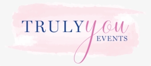 Trulyyoulogo Watercolor Fnl - Truly You Events #144963