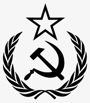 This Free Icons Png Design Of Hammer Sickle Star Wreath #145122