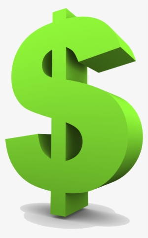 Green Dollar Symbol Png Clipart - Transparent Background Dollar Sign Clipart #145266