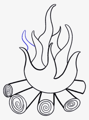 How To Draw A Fire In Few - Drawing #145371