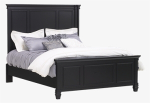 Bedroom Furniture Rental - Transparent Black Bed #145706