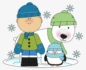 Polar Bear Clipart - Winter Clip Art Cute #145775