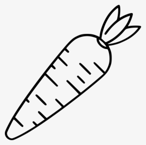 Png File Svg - Carrot Black And White Png #145819