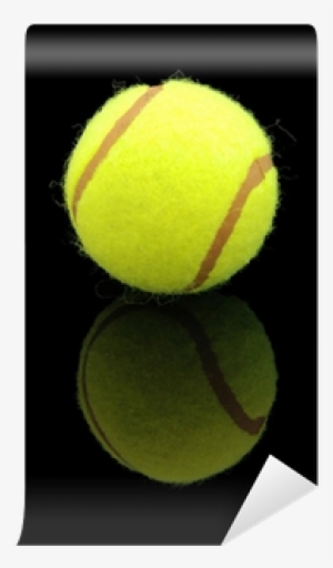 An Isolated To Black Image Of A Tennis Ball With Reflection - Tennis #146121 An Isolated To Black Image Of A Tennis Ball With Reflection - Tennis #146121