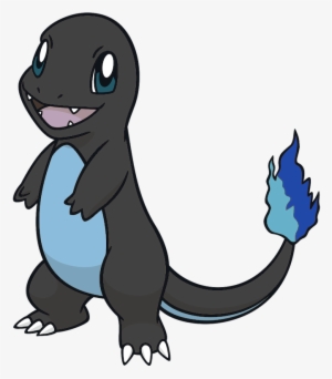 Black Charmander - Black And Blue Charmander #146171