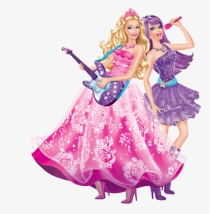 Princess And The Popstar - Barbie Princess And The Popstar Png #146242