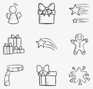 Christmas Hand Drawn - Christmas Hand Drawn Png #146802