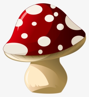 Basket Clipart Mushroom - Cartoon Mushroom #146993