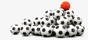 Pile Of Soccer Balls #146996