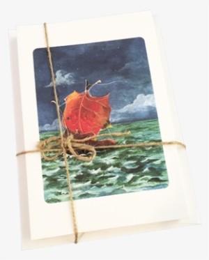 Leaves - " - Gallery-wrapped Canvas Art Print 7 X 10 Entitled Leaf #147016
