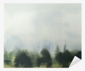 Abstract Watercolor Landscape - Watercolor Painting #147164