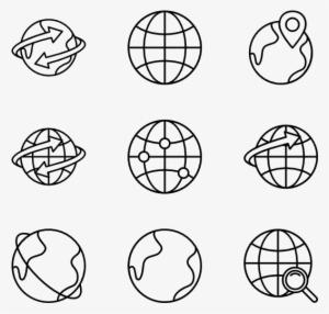 Globe 16 Icons - Nerd Icons #147459
