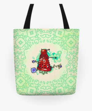 Watercolor Doctor Who Icon Tote Tote - Watercolor Doctor Who Icon (tardis) Tote Bag: Funny #147752
