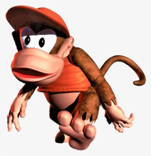 Donkey Kong Png Transparent Image - Donkey Kong Country Diddy Kong Png #147855