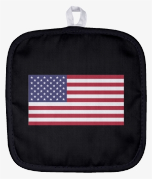 Usa Flag Pot Holder - Border Between France And Spain #148029