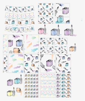 Planner Stickers - Free Transparent PNG Download - PNGkey