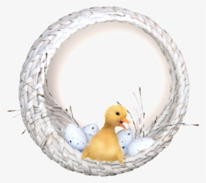 Small Yellow Duck Png Transparent In The Basket - Duck #148948
