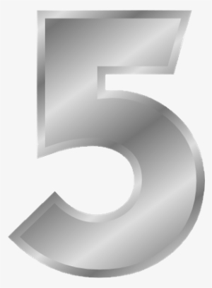 3d Number 5 Png #149247