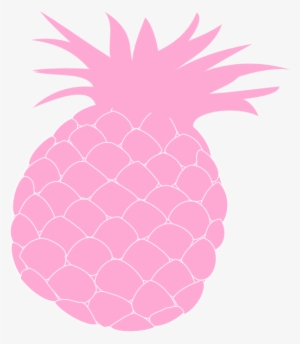 Pink Pineapple Clip Art - Transparent Pink Pineapple Clipart #149320