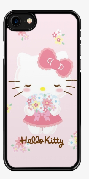 Hello Kitty-hk003 2d Hard Case - Turquoise And Pink Hello Kity #149575