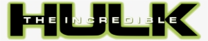 The Incredible Hulk Logo - Incredible Hulk Logo Png #149718