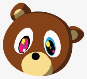 Kanye West Bear Png Graphic Royalty Free Download - Kanye West Logo Bear #149986