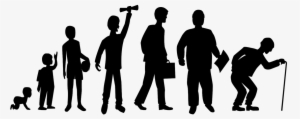 Life Stages - Stages Of Life Silhouette #149989
