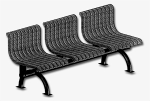 Bus Stop Bench 3-seat - Bus Shelter Chair Design #1400011