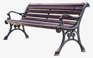 Bank,wooden Wood Bench - Parkbank Png #1400127