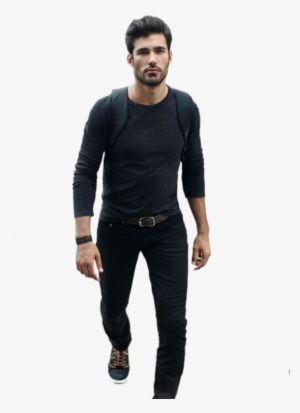T Shirt Jeans Slim Fit Pants Clothing - Black Shirt And Black Jeans #1400128