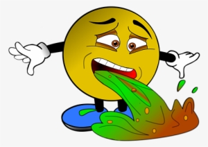 Nausea Smiley Kotzender Vomiting Bad Samue - Throw Up #1400390