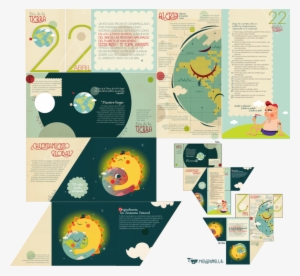 Folleto Dia De La Tierra By Modismille Editorial Design, - Folletos Del Dia De La Tierra #1400485