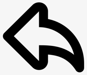 Arrow Back Outline Comments - Flecha De Regresar Png #1400827
