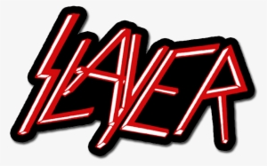 Logo Die Cut Sticker - Slayer Show No Mercy Back #1401475