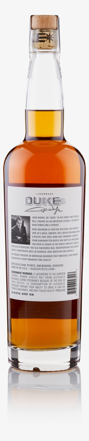 Hero Bottle Back - Glass Bottle #1401523