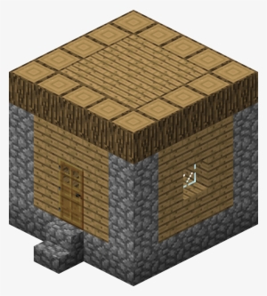 其他分辨率：216×240像素 - Maison Village Minecraft #1401547