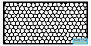 Voronoi Pattern Plasma Cut Panel - Plasma Cut Patterns #1401687