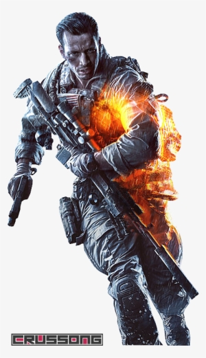 Keyart-character Render By Crussong - Battlefield 4 (digital Deluxe Edition) Origin Key #1402112
