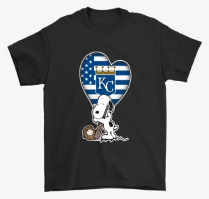 Kansas City Royals Snoopy Baseball Sports Shirts - Washington Capitals Stanley Cup Gear #1402326