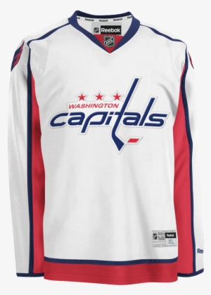 Reebok Washington Capitals Away Adult's Jersey Custom - White Washington Capitals Uniforms #1402964