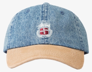 Urban Outfitters - Stussy Denim Suede Crest Cap Colour: Indigo, Size: #1403424