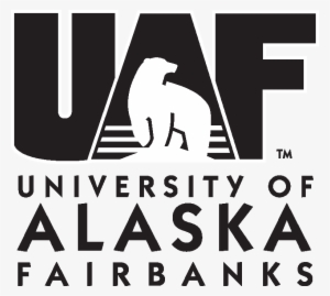 Uaf Logo A Black - Alaska University #1403745