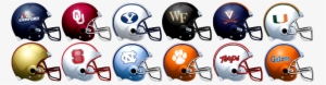 All12copy - College Football Helmets Png #1404653
