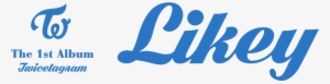 Title - Twice Likey Logo Png #1404744