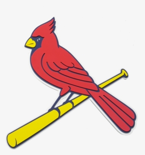 St Louis Cardinals Mlb 3d Foam Logo Wall Sign- Bird - St Louis Cardinals 4x4 Die Cut Decal #1405355