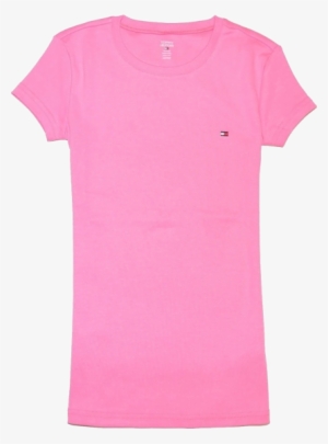 Tommy Hilfiger T-shirts - Tommy Hilfiger T Shirt Pink #1405557