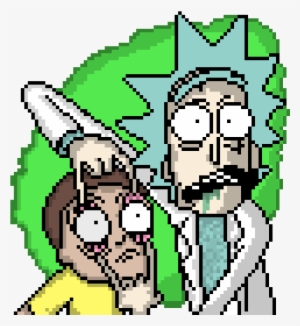 Morty Png Rick And Morty Vector Stock - Rick And Morty Pixel Art #1405611